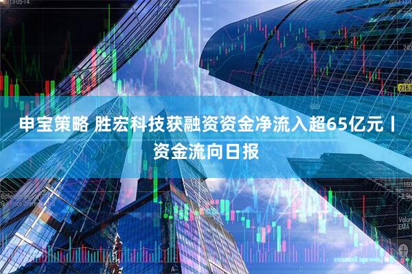 申宝策略 胜宏科技获融资资金净流入超65亿元丨资金流向日报