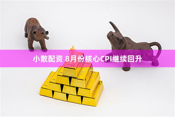 小散配资 8月份核心CPI继续回升
